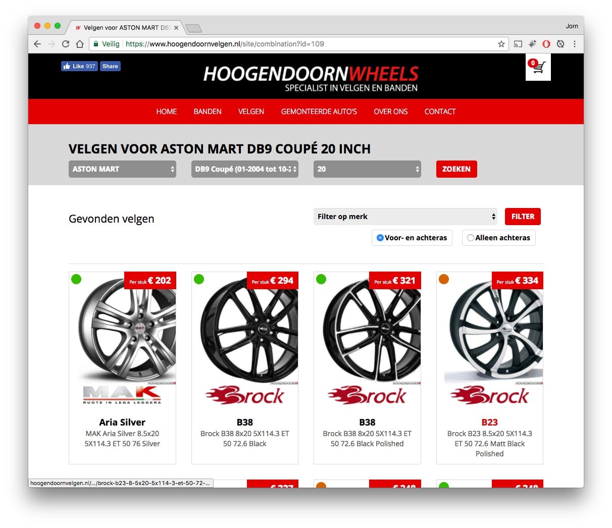 Hoogendoorn Wheels