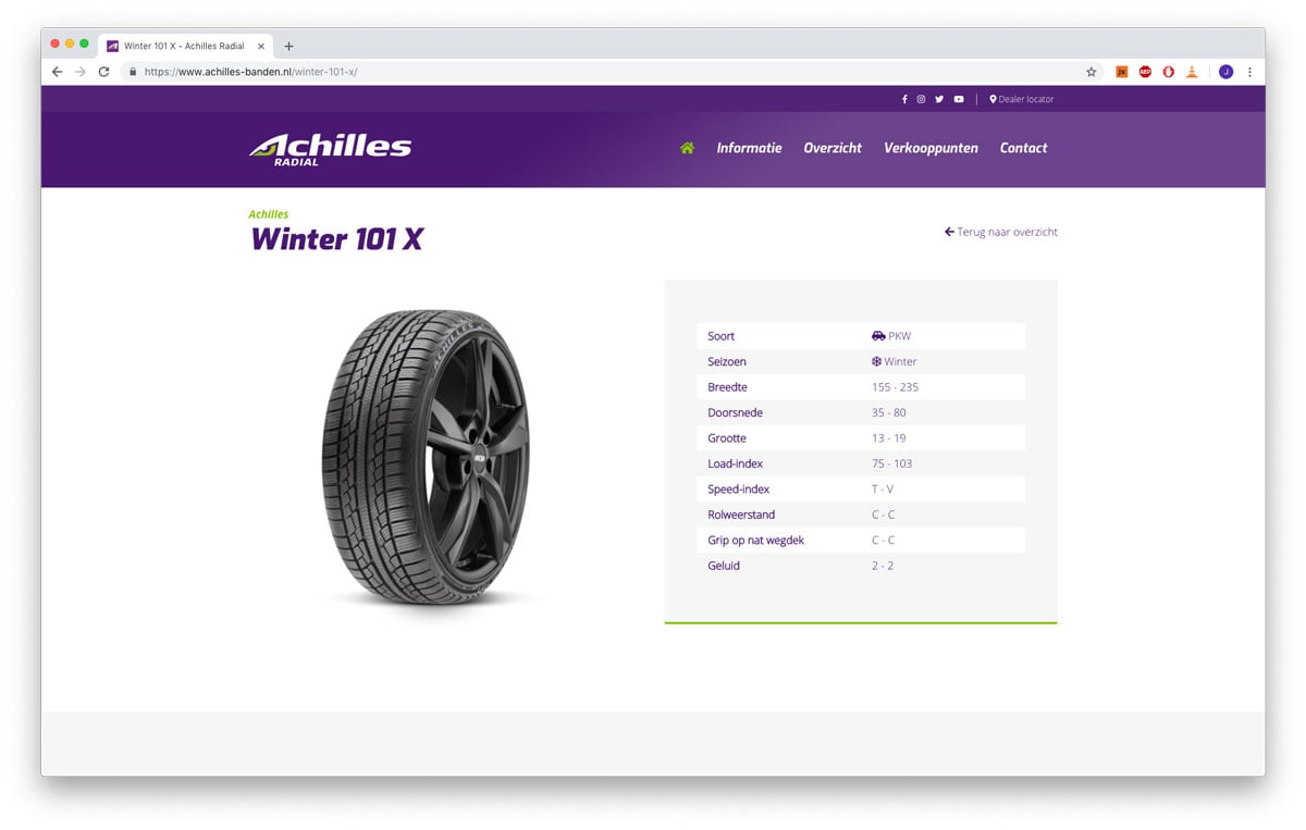 Achilles Radial